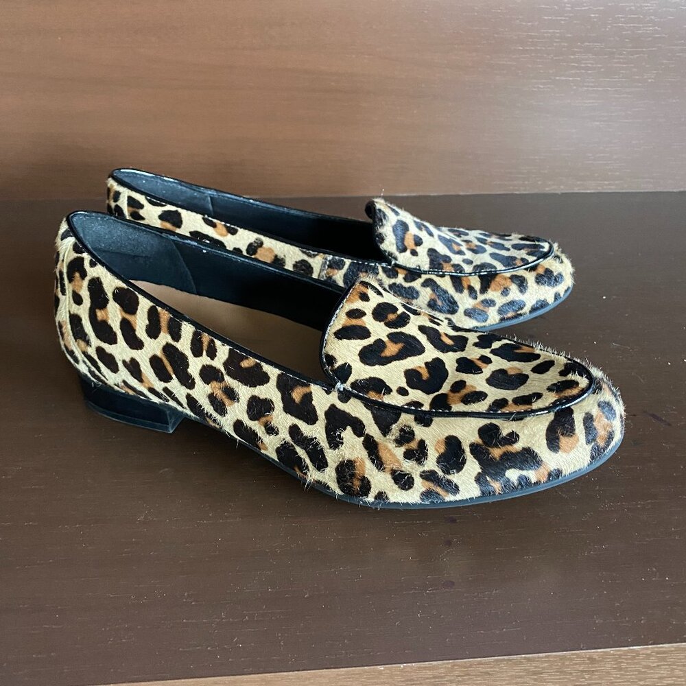 Clarks Leopard Loafers - Excellent condition!